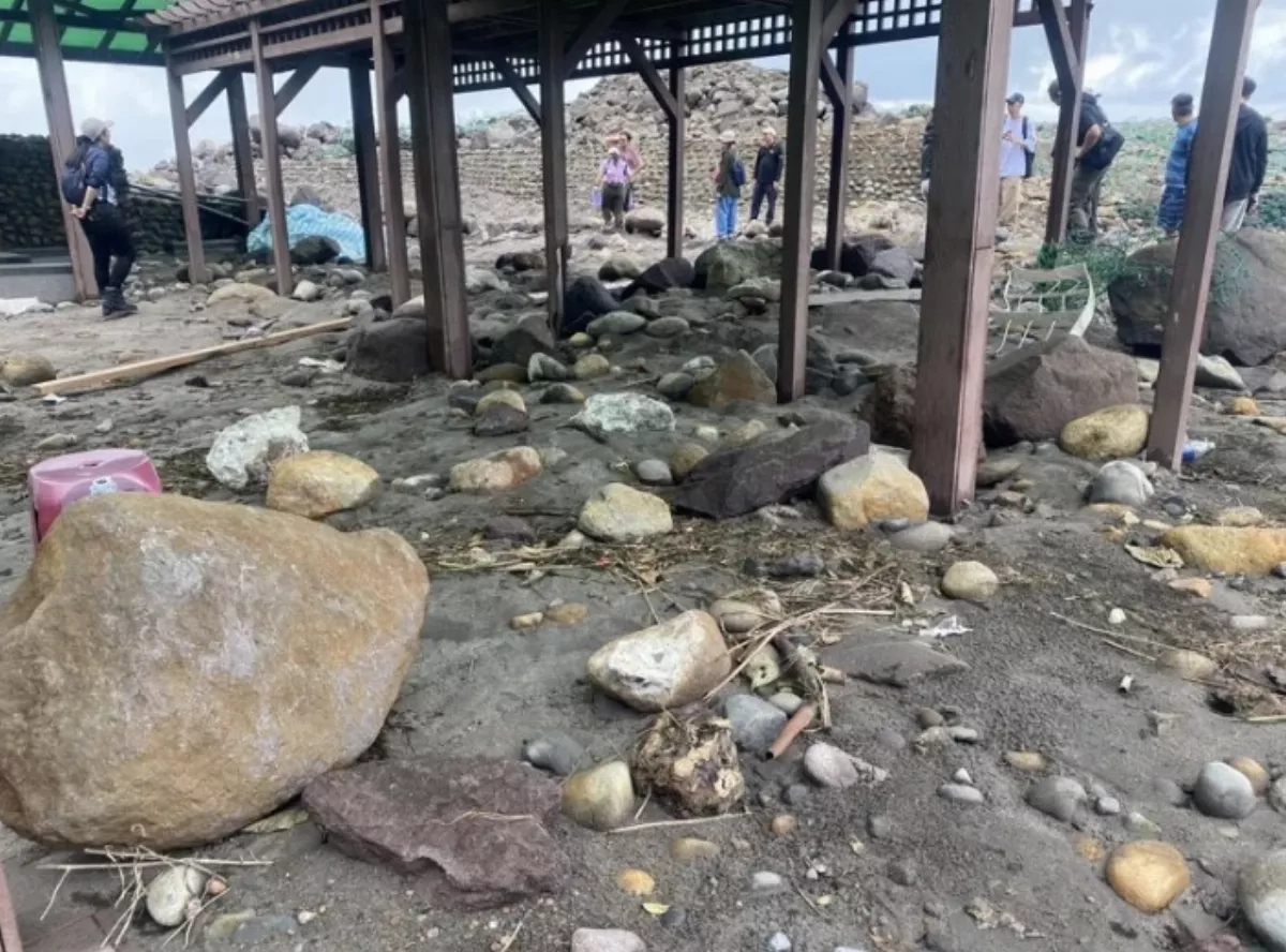 康芮重創龜山島  搶修困難封島至明年3月